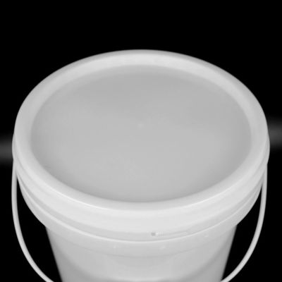 품질  Leakproof White Plastic Oil Bucket With Lid Heat Resistant 공장
