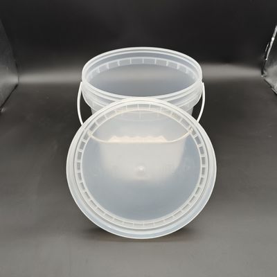 1L-25L 압력 저항 뚜?? 을 가진 선명한 플라스틱 버킷 컨테이너