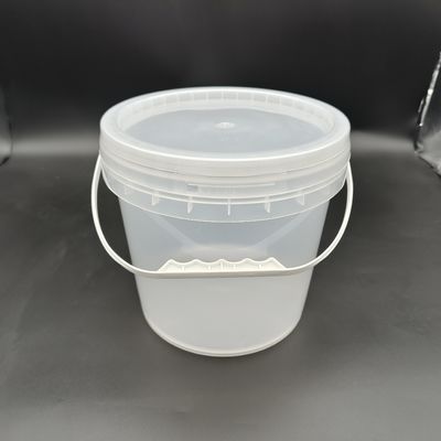 1L-25L 압력 저항 뚜?? 을 가진 선명한 플라스틱 버킷 컨테이너