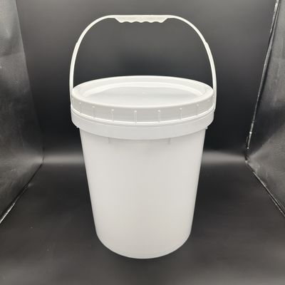 화학 산업용 뚜?? 이 있는 폴리프로필렌 플라스틱 페인트 버킷