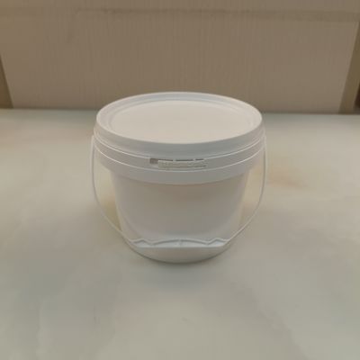 화학물질 운송용 플라스틱 핸들 원형 플라스틱 버킷