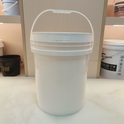 폴리프로필렌 플라스틱 버킷 5 갤론 컵 뚜?? 가산 화학 저항성