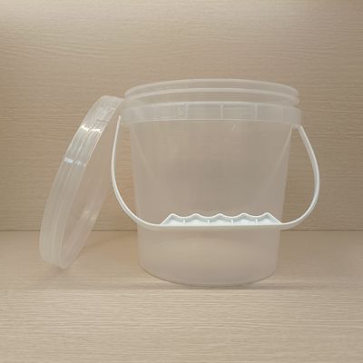 폴리에틸렌 폴리프로필렌 맑은 플라스틱 음료 버킷