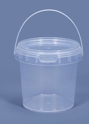 뚜?? 과 손잡이 가 있는 쌓일 수 있는 플라스틱 PP 식품 저장 버킷