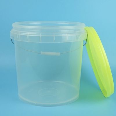 부식 저항성 5 갤론 맑은 플라스틱 뱃 칸 컨테이너 스크린 인쇄
