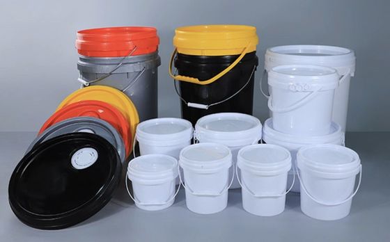 낙하에 저항하는 플라스틱 오일 버킷 10l 플라스틱 버킷 FDA 승인