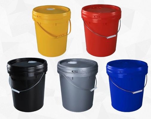 식품 등급 폴리에틸렌 5 갤런 플라스틱 버킷 화이트 버킷 OEM ODM