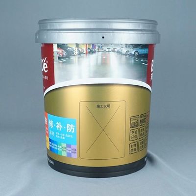 누출 방지 5 갤론 폴리 팩 식품 저장 버킷 UV 저항 뚜??