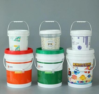 1-25L 용량 뚜?? 이 있는 둥근 플라스틱 비료 버킷