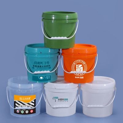 오엠 ODM 인건미식 손잡이가 있는 Hdpe 5 갤런 플라스틱 버킷
