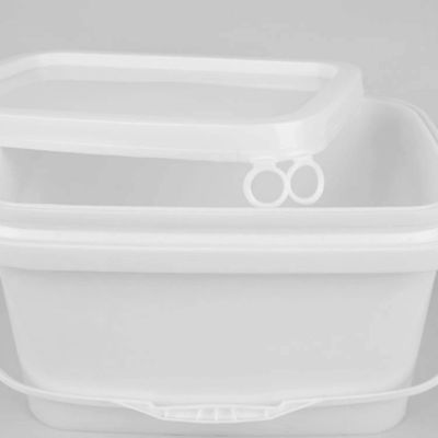 제거 할 수 있는 트레이와 함께 정면 모양 도구 저장 버킷 1-25L