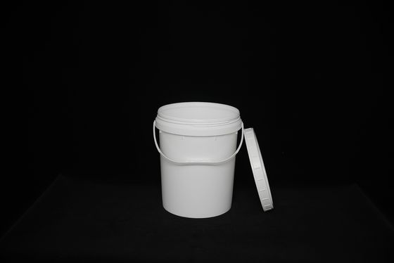 저장용 용품용 밀폐 뚜?? 이 있는 둥근 플라스틱 버킷